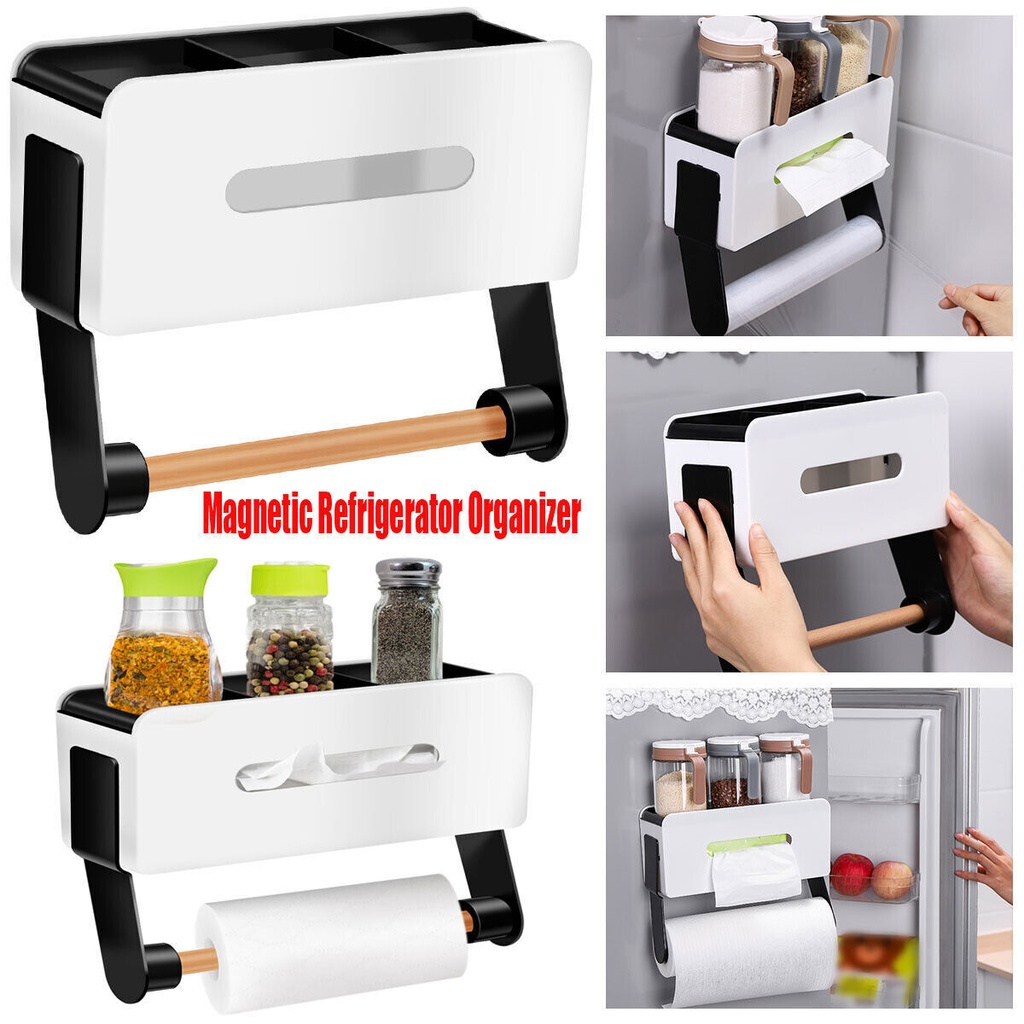 TISSUE AND ROLL PAPER ORGANIZER / منظم المناديل والمناشف والتوابل