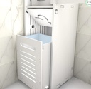 TOILET CORNER STAND WOOD/ستاند الزاوية الخشبي