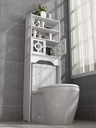 TOILET SHELF WOOD/ستاند المرحاض الخشبي