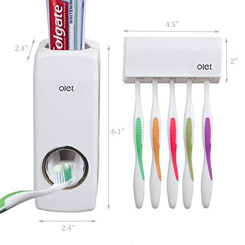 TOOTHPASTE DISPENER/منظم فرش الأسنان والمعجون