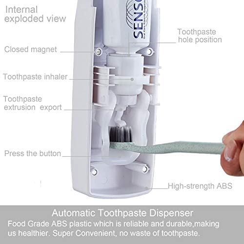 TOOTHPASTE DISPENER/منظم فرش الأسنان والمعجون