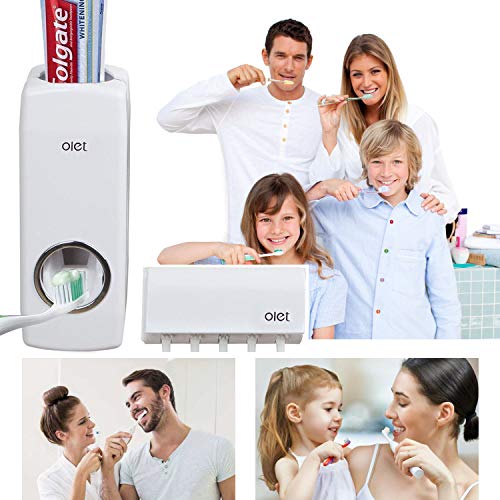 TOOTHPASTE DISPENER/منظم فرش الأسنان والمعجون