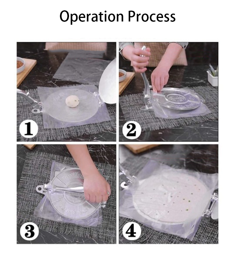 TORTILLA PRESS/  1 أداة فرد العجين