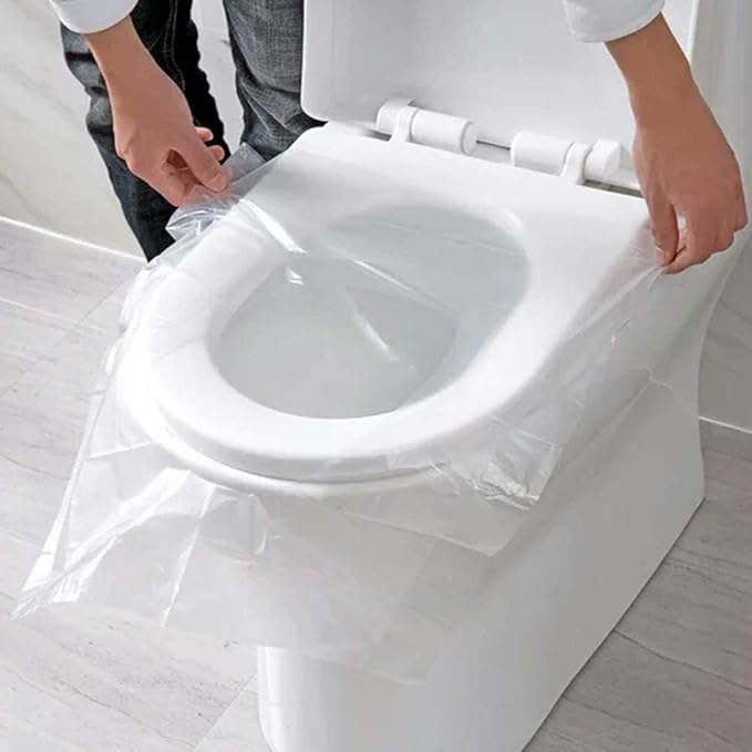TRAVEL DISPOSABLE TOILET SEAT COVER/غطاء المرحاض
