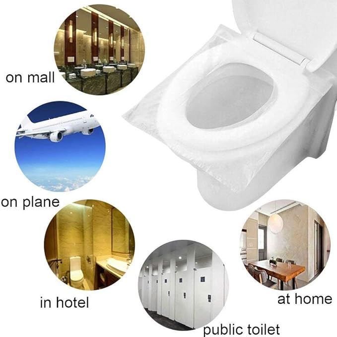 TRAVEL DISPOSABLE TOILET SEAT COVER/غطاء المرحاض
