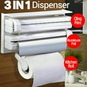 TRIPLE PAPER DISPENSER / منظم ورق الألمنيوم والنايلون والمناديل