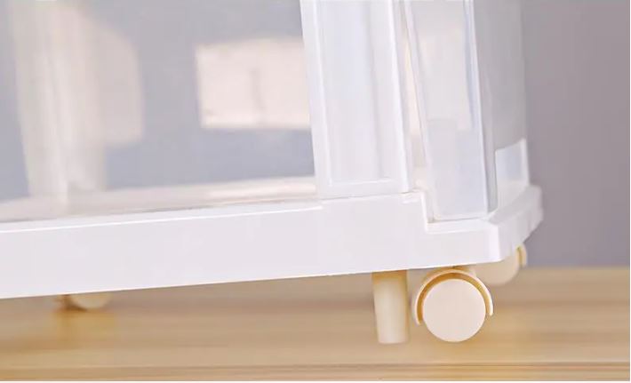 Transparent Cabinet 5shelves/خزانة شفافة 5 رفوف