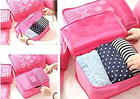Travelling Bags Set / طقم حقائب السفر 6 قطع