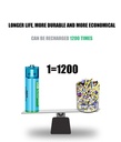 USB AAA 4 Batteries/ بطارية بالشحن 
