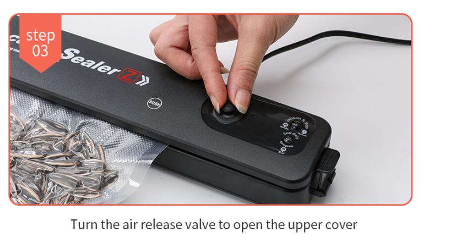 VACUUM SEALER HOME AUTOMATIC PACKING MACHINE/جهاز غلق الأكياس وسحب الهواء