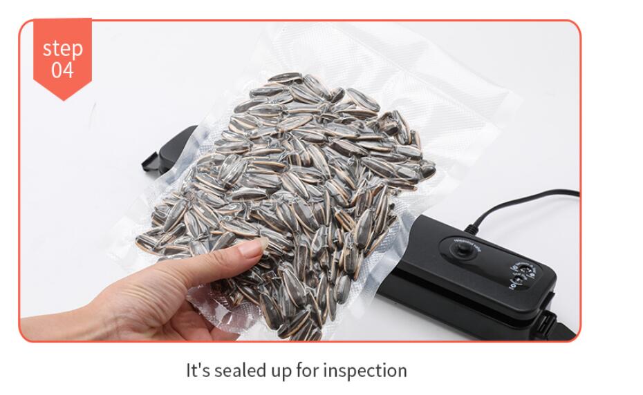 VACUUM SEALER HOME AUTOMATIC PACKING MACHINE/جهاز غلق الأكياس وسحب الهواء