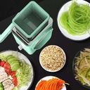 Vegetable Cutter Stainless Steel Panel / قطاعة الخضار