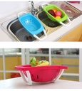 Vegetable Laundry Basket With Handle/سلة غسيل الخضار بمقبض