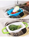 Vegetable Laundry Basket With Handle/سلة غسيل الخضار بمقبض