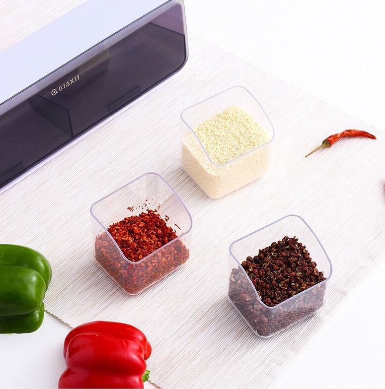 WALL  MOUNTED SPICES STORAGE / علب حفظ التوابل الجدارية