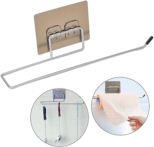 WALL MOUNT PAPER TOWEL HOLDER / علاقة المناشف والمناديل