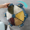WALL ROTATING SPICES ORGANIZER / منظم الحبوب الجداري الدوار