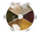 WALL ROTATING SPICES ORGANIZER / منظم الحبوب الجداري الدوار