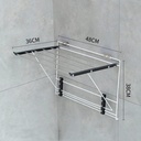 WALL SHELF AND HANGER/ شلف وعلاقة جدارية