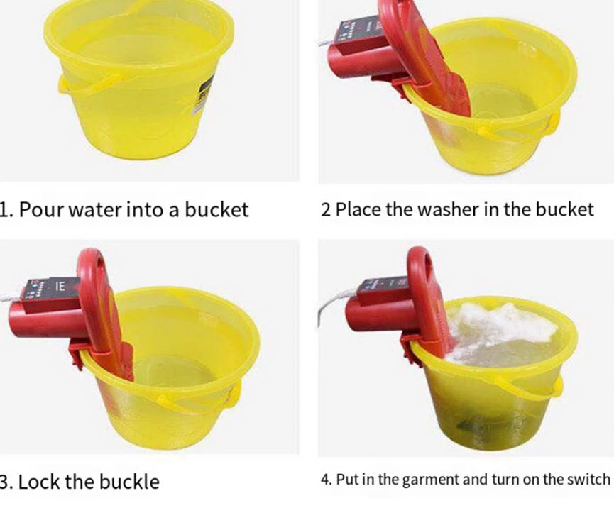 WASHING MACHINE PORTABLE/غسالة الملابس المحمولة