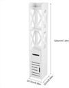 WHITE RACK / ستاند المرحاض