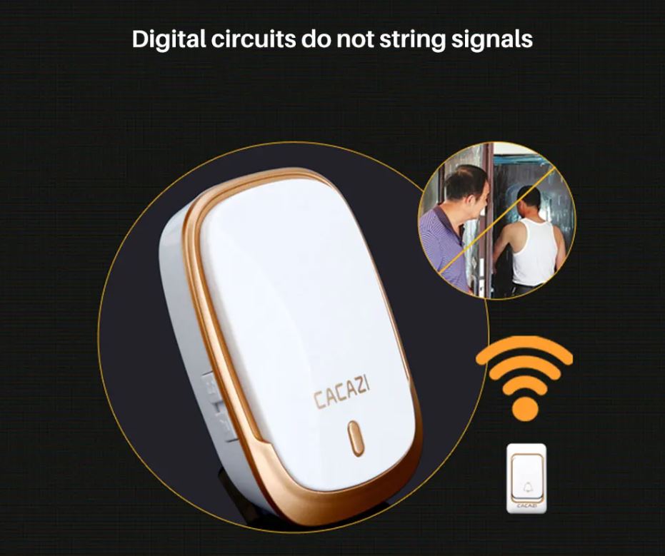 WIRELESS DOORBELL / جرس لا سلكي