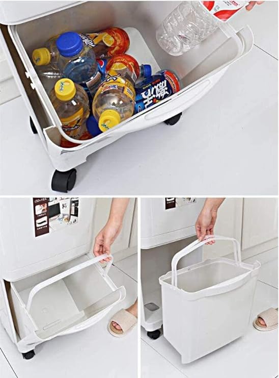 Wheeled trash can/سلة المهملات بالعجلات