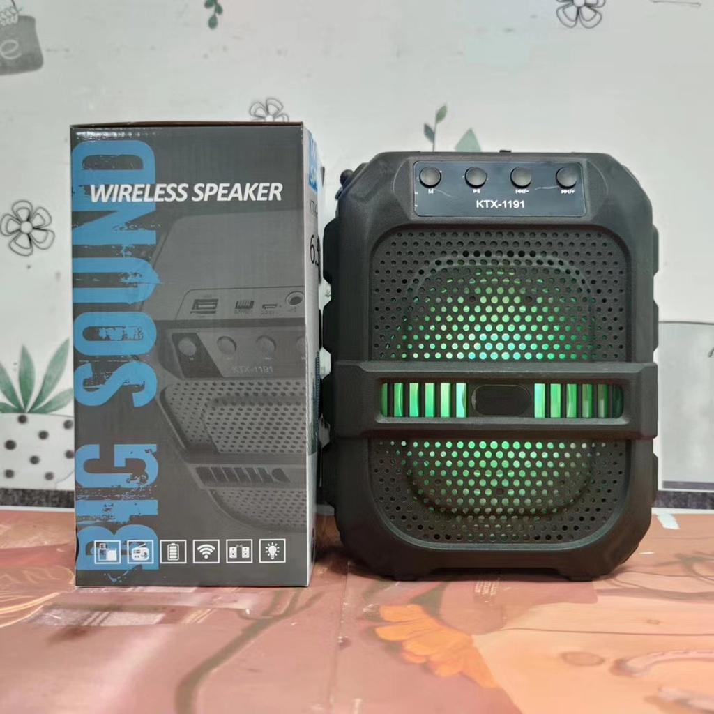 Wireless Speaker GTS-1807 / مكبر صوت لاسلكي