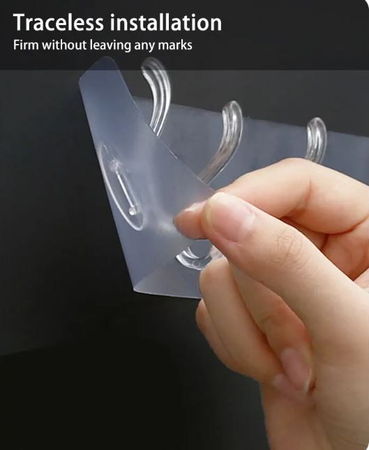 adhesive wall hook for hanging/علاقة متعددة الاستخدام