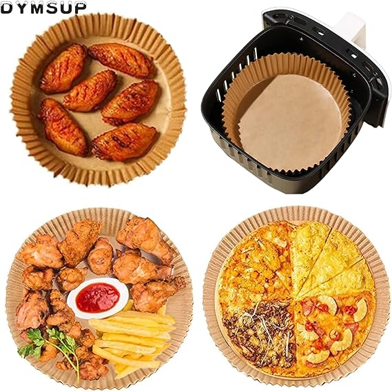 air fryer pad paper 100PCs/ورق القلاية الهوائية