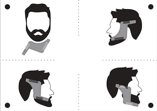 BEARD SHAPING TOOL/أداة تشكيل اللحية