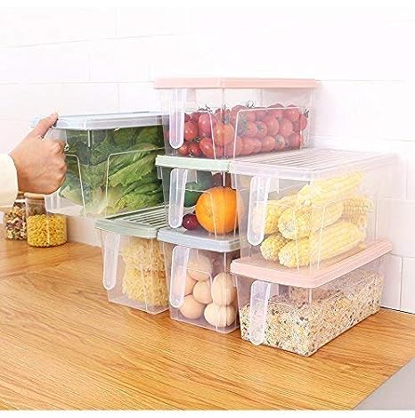 container box with handle/علب حفظ الطعام للثلاجة
