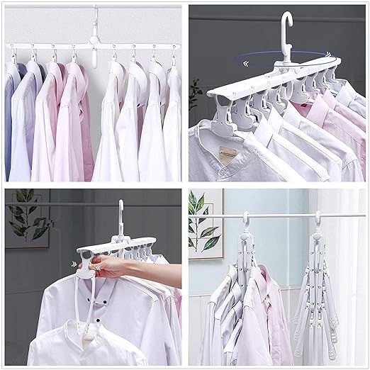 multifunctional clothes hanger/علاقة الملابس 8 في 1