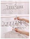 multifunctional clothes hanger/علاقة الملابس 8 في 1