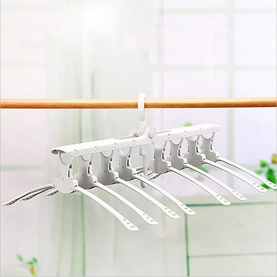 multifunctional clothes hanger/علاقة الملابس 8 في 1