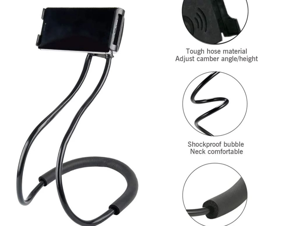 necklace cell phone support/ستاند الهاتف للرقبة