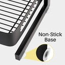 the 2 level multi function storage rack/رف تخزين متعدد الوظائف بمستويين