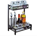 the 2 level multi function storage rack/رف تخزين متعدد الوظائف بمستويين