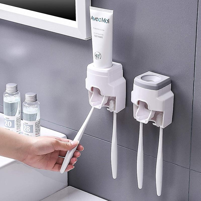 WALL MOUNTED TOOTHPASTE ORGANIZER / منظم معجون الأسنان
