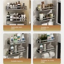 WALL STORAGE RACK 2 /2 منظم جداري متعدد الاستخدام