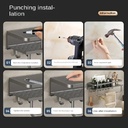 WALL STORAGE RACK 2 /2 منظم جداري متعدد الاستخدام