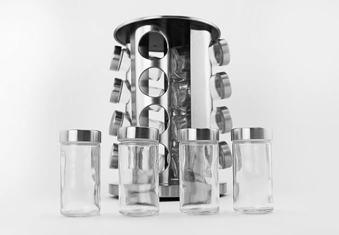 SPICE CAROUSEL 20 JAR ROTATING / ستاند التوابل الدوار 20 قطعة