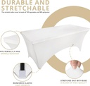  White Table Cover/ غطاء الطاولة الأبيض 
