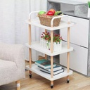TABLE WITH WHEELS / طاولة التقديم الدائرية