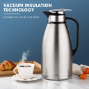 STAINLESS STEEL VACUUM INSULATED KETTEL 2 L/غلاية من الفولاذ المقاوم للصدأ