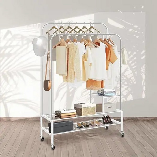 DOUBLE POLE CLOTHES HANGER/علاقة الملابس الدبل