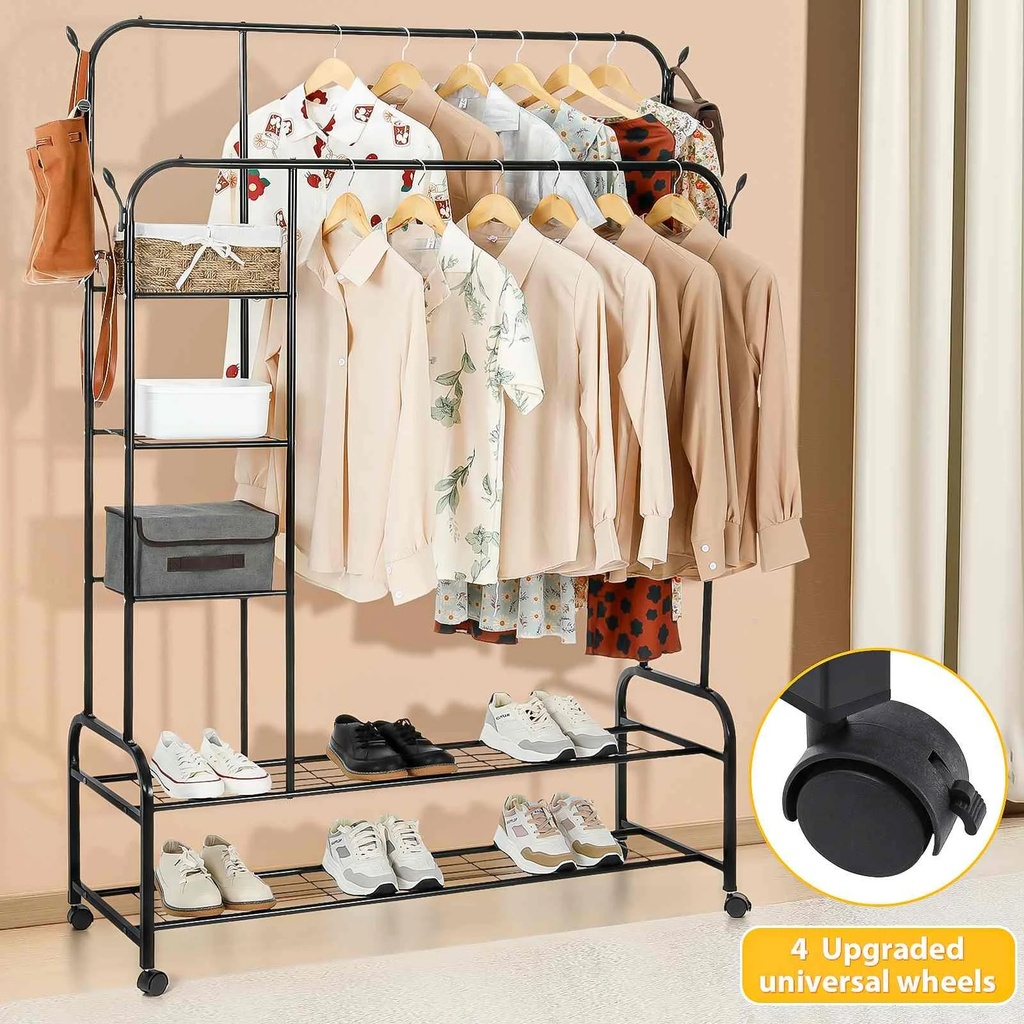 DOUBLE POLE CLOTHES HANGER/علاقة الملابس الدبل