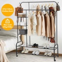 DOUBLE POLE CLOTHES HANGER/علاقة الملابس الدبل