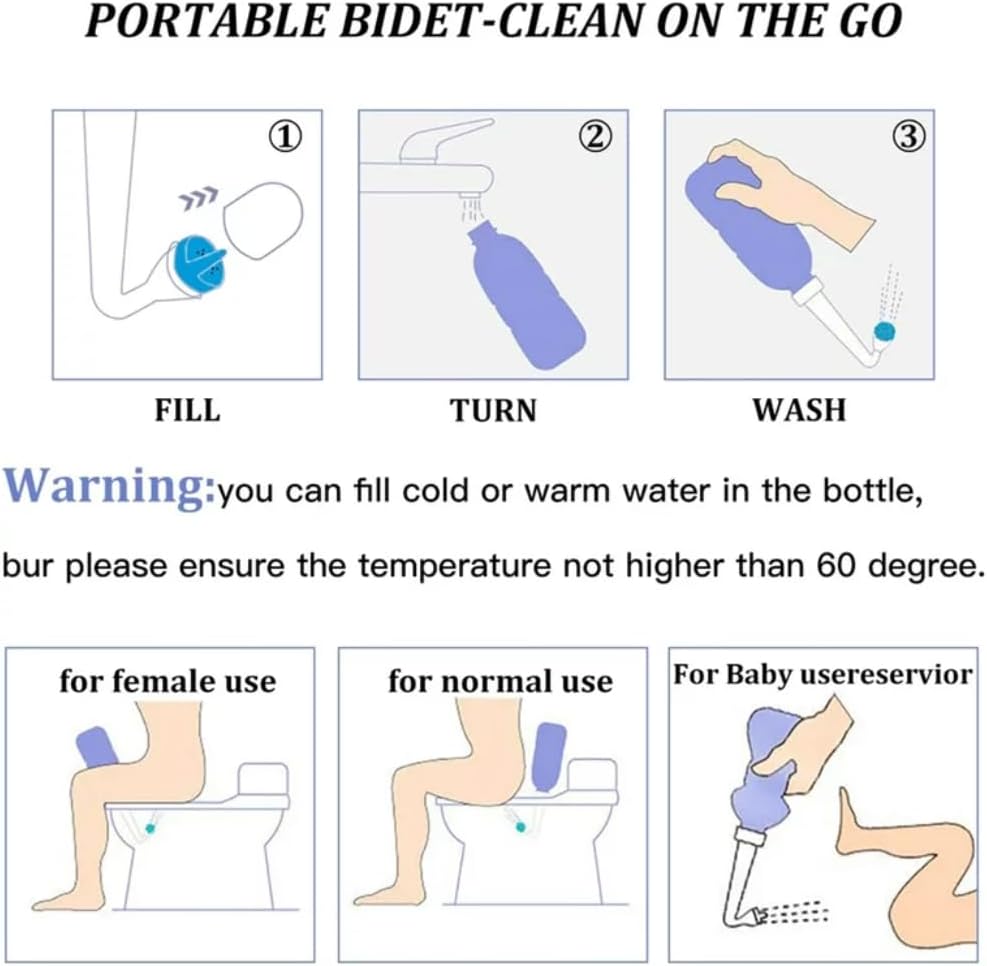 BIDET 450 ML / شطاف السفر