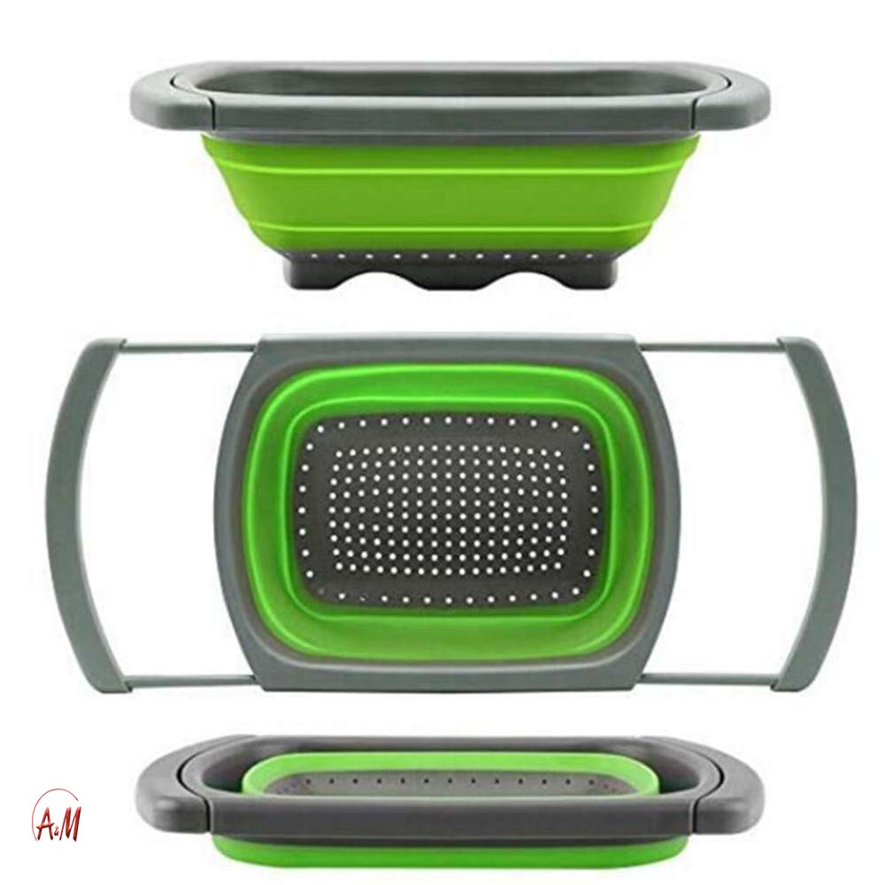 FOLDABLE EASGING BASKET/سله غسيل الخضار بمصفي